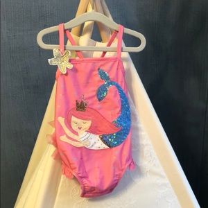 Mud Pie 12-18 month mermaid swimsuit
